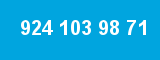 924 103 98 71 924 103 98 71